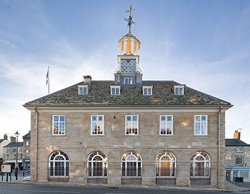 Heritage Building Mechanical & Electrical Engineering Design by Martin Thomas Associates at Brackley Town Hall